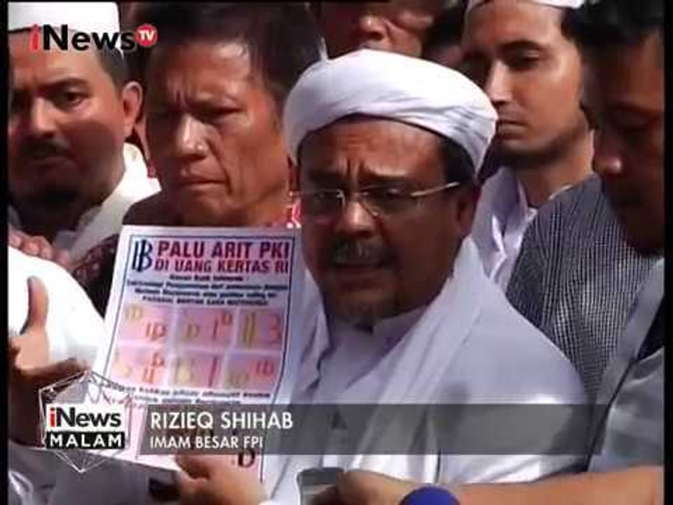 Habieb Rizieq: Saya Tidak Memfitnah & Tidak Menuduh - iNews Malam 23/01