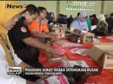 KPUD Kulon Progo Temukan Puluhan Surat Suara Rusak saat Pelipatan - iNews Malam 23/01