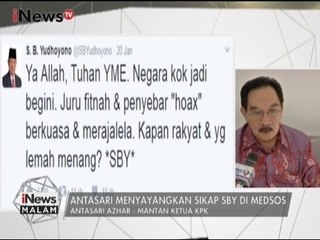 Antasari Azhar Sayangkan Tweet SBY di Media sosial - iNews Malam 24/01