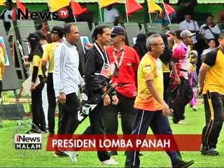 Presiden lomba panah - iNews Malam 22/01