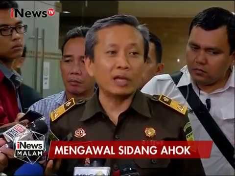 JPU : Apa yang Dinyatakan Ahok Dipulau Seribu Tidak Dibantah Oleh Saksi - iNews Malam 24/01