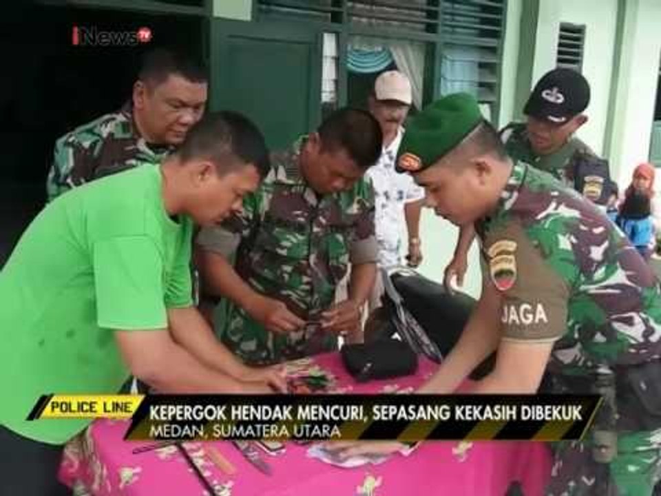 Nekat!! Sepasang kekasih mencuri motor di komplek perumahan TNI - Police Line 26/01