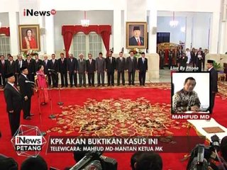 Mahfud MD : KPK akan buktikan kasus ini - iNews Petang 26/01