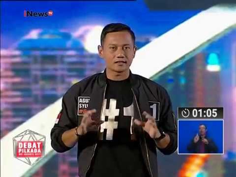 AHY : Birokrasi yang kita pimpin menjadi kekuatan menyelesaikan masalah DKI - Debat Pilkada II 27/01
