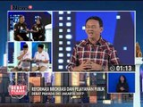 Ahok : Kami akan memberikan subsidi air bersih untuk yang tidak mampu - Debat Pilkada II 27/01