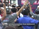 Ratusan Demonstran di Medan Datangi Kantor Walikota Tolak Kriminalisasi - iNews Petang 28/01