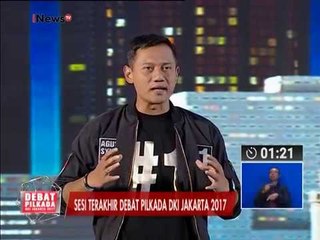 AHY : Membangun Birokrasi adalah seni bagaimana kita mengaplikasikannya - Debat Pilkada II 27/01