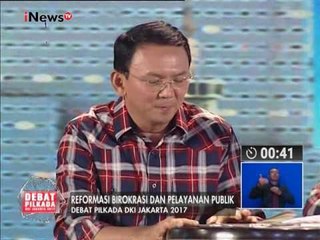 Anies : Biarkan warga Jakarta menikmati pesisir dari reklamasi ini - Debat Pilkada II 27/01