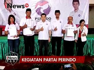 HT membuka langsung Muskerwil DPW Partai Perindo Jawa Barat - iNews Pagi 27/01