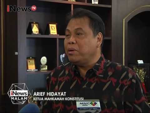 Ketua MK : Tidak Perlu Dibentuk Lembaga Pengawasan Untuk Hakim - iNews Malam 30/01