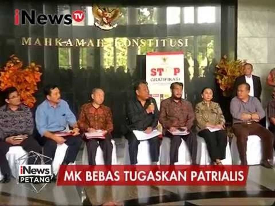 Bebas tugas, Patrialis kehilangan wewenang sebagai hakim - iNews Petang 30/01