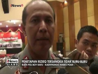 Jadi tersangka, Polisi tidak menahan Rizieq Shihab? Apa alasannya? - iNews Siang 31/01