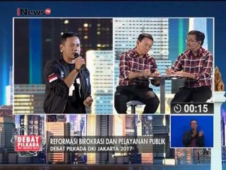 Ahok : Kontibusi tambahan dengan dasar kejasama  -  Debat Pilkada II 27/01