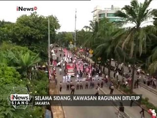 Selama Sidang Ahok, Arus lalu lintas di alihkan - iNews Siang 31/ 01