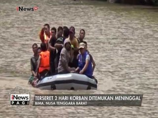 Detik-detik evakuasi korban banjir di Bima yang hilang selama 2 hari - iNews Pagi 31/01