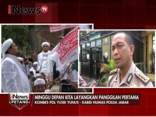 Tải video: Kombes Pol Yusri : Minggu depan kita layangkan panggilan pertama Habieb Rizieq - iNews Petang 31/01