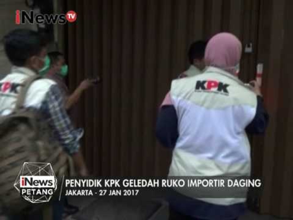 Penyidik KPK Kembali Geledah Ruko Importir Daging Untuk Kasus Patrialis Akbar - iNews Petang 29/01