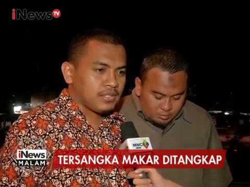 Perkembangan Terbaru Pemeriksaan & Penahanan Firza Husein Terkait Makar - iNews Malam 31/01