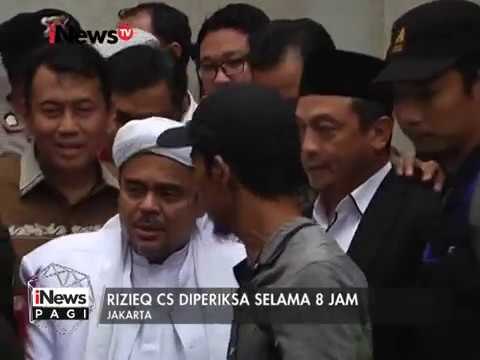 Usai Diperiksa Rizieq Shihab dan Bachtiar Nasir Tegaskan Tidak Terlibat Makar - iNews Pagi 02/02