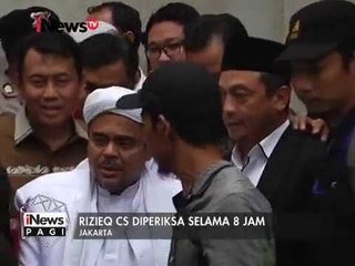 Usai Diperiksa Rizieq Shihab dan Bachtiar Nasir Tegaskan Tidak Terlibat Makar - iNews Pagi 02/02
