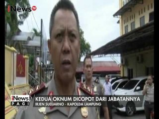 Kapolda Lampung akan Mutasi Perwira Polisi yang Berselingkuh Dengan Polwan - iNews Pagi 03/02