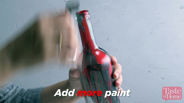 Upcycled Bottle Candle Holders