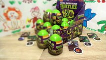 Teenage Mutant Ninja Turtles 2 TMNT Movie Nickelodeon 18 Kinder Surprise Eggs (eng Subtitles)