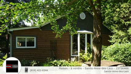 Maison - à vendre - Sainte-Anne-des-Lacs - 15736466