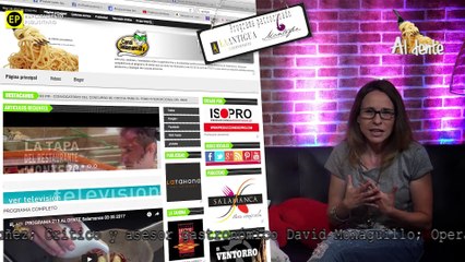 ANA DESPIDIENDO EL PROGRAMA AL`DENTE DEL11 07 2018