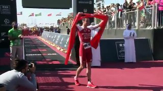 Sector de carrera de Alistair Brownlee en el Ironman 70.3 de Dubai