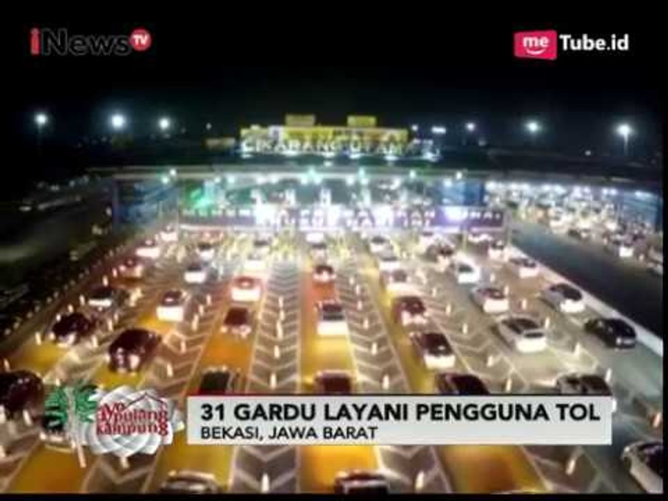 Arus Balik Tol Cikarang Utama Terjadi Kepadatan Antrean - iNews Pagi 30/06