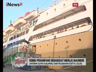 Laporan Terkini Arus Mudik & Balik Pelabuhan Soekarno Hatta, Makassar - iNews Pagi 29/06