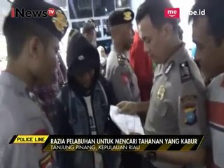 Tim Gabungan Gelar Razia di Kawasan Pelabuhan Tanjung Pinang - Police Line 08/05