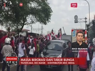 Massa Pro Ahok Blokade Jalan Menuju Rutan Cipinang - Breaking News 09/05