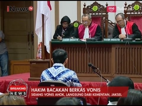 Pembacaan Berkas Vonis oleh Hakim - Breaking News 09/05