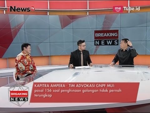 Debat Seru Antara Norman Hadinegoro dengan Kapitra Ampera Terkait Vonis Ahok - Breaking News 09/05
