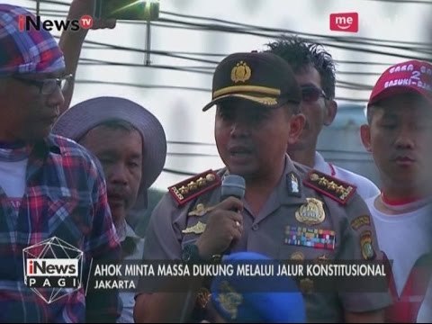 Kapolres Sampaikan Pesan Ahok untuk Bubar & Dukung Lewat Jalur Konstitusional - News Pagi 10/05