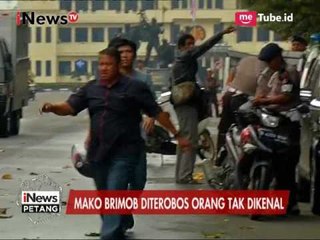 Detik-detik 2 Orang Tak Dikenal Menerobos Masuk Kedalam Mako Brimob Kelapa Dua - iNews Petang 10/05