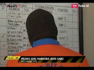 Jadi Kurir, Seorang Oknum Narkoba Mataram Diamankan Polisi  - Police Line 12/05