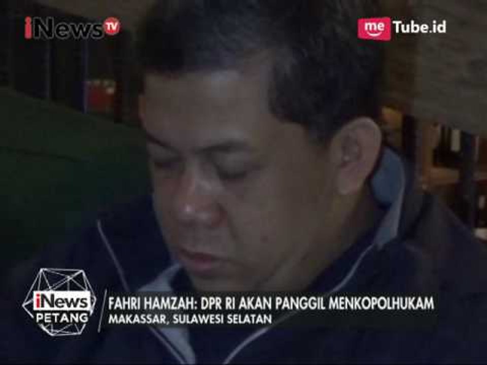 DPR RI Akan Memanggil Menkopolhukam Terkait Rencana Pemerintah Membubarkan HTI - iNews Petang 13/05