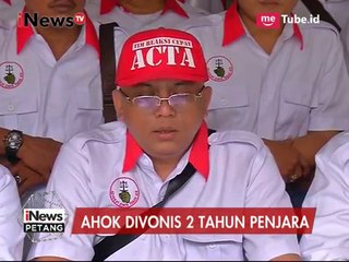 ACTA Menyatakan Penahanan Ahok Sudah Tepat & Pihaknya Akan Mengawal - iNews Petang 10/05