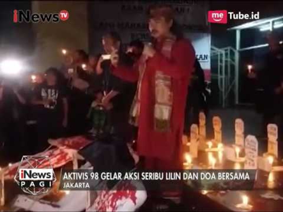 Memperingati Tragedi Mei 98, Aktivis 98 Gelar Aksi Seribu Lilin & Doa Bersama - iNews Pagi 13/05