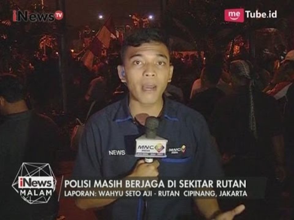 Kondisi Langsung Massa Pro Ahok yang Masih Padati Depan Jalan Lapas Cipinang - iNews Malam 09/05