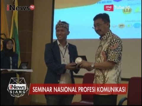 Ilmu Komunikasi Dibutuhkan, Dirut iNewsTV Jelaskan Masa Depan Profesi Komunikasi - iNews Siang 14/05