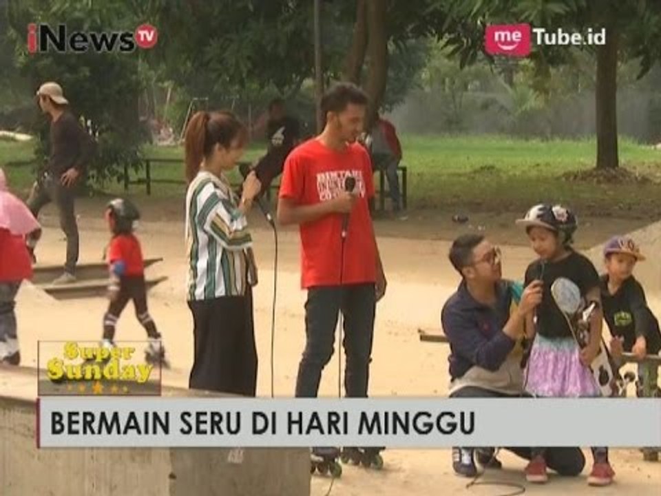 Serunya Olahraga Inline Skate & Skateboard Part 02 - iNews Pagi Super Sunday 14/05