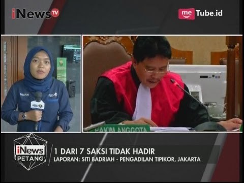 Dalam Sidang Lanjutan Megakorupsi E-KTP Sidang Terbagi 2 Termin - iNews Petang 15/05