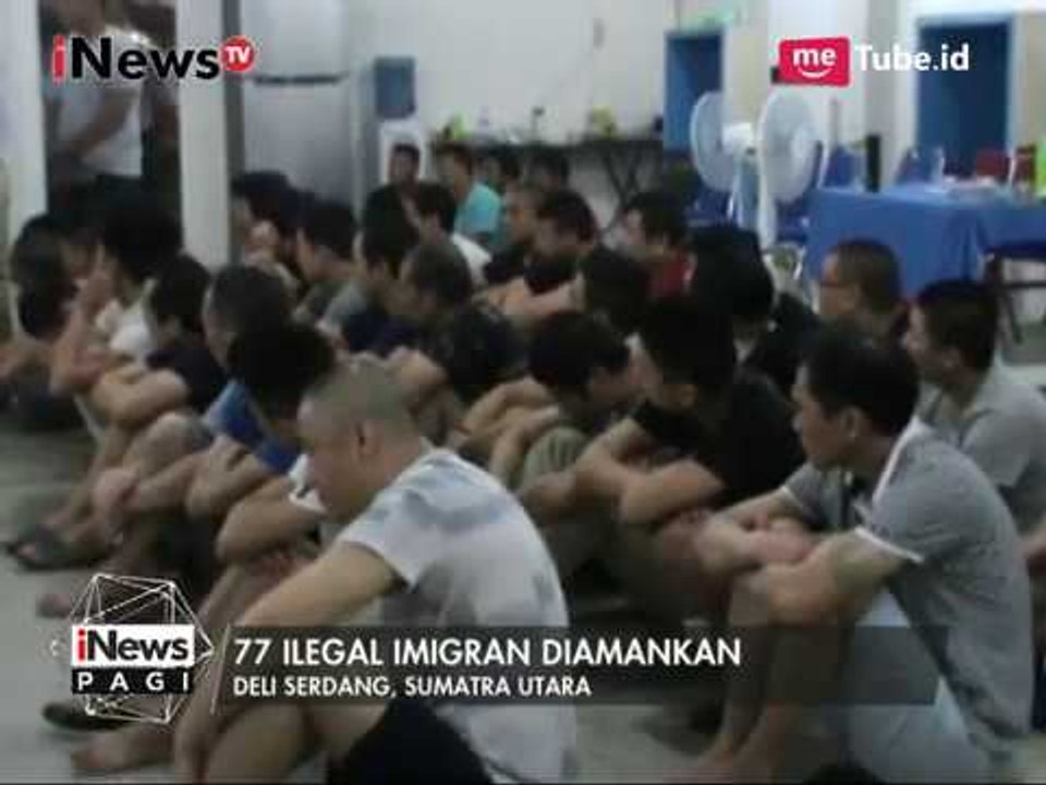 Petugas Interpol Tangkap 77 Imigran Gelap di Sumut - iNews Pagi 17/05
