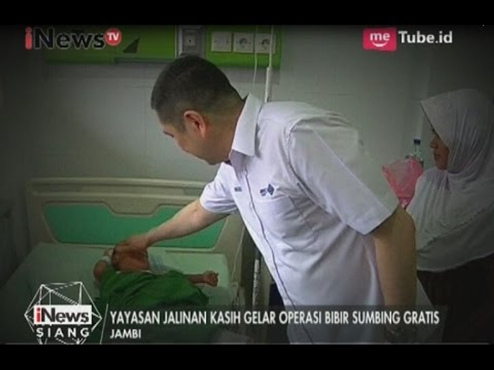 MNC Group Melalui Yayasan Jalinan Kasih Mengadakan Operasi Bibir Sumbing Gratis - iNews Siang 16/05