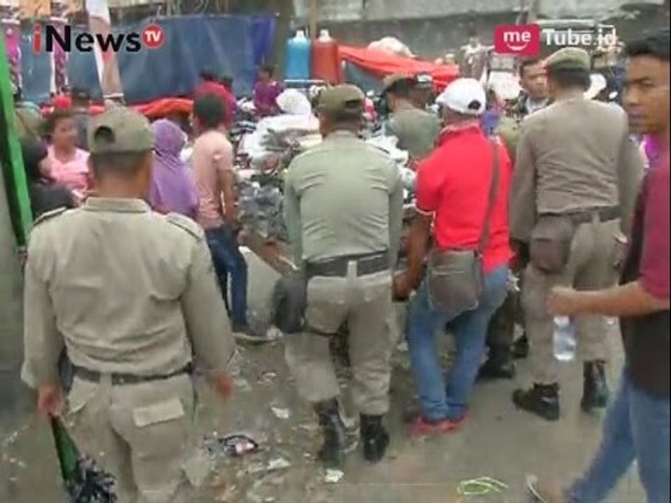 Satpol PP Kembali Menertibkan Pedagang Kaki Lima di Tanah Abang - iNews Siang 14/05