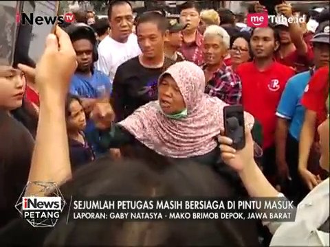 Kondisi Petang di Mako Brimob Didatangi Kembali Oleh Simpatisan - iNews Petang 11/05
